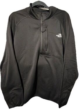 The North Face Men’s 1/4 Zip Size XL Black Excellent Condition